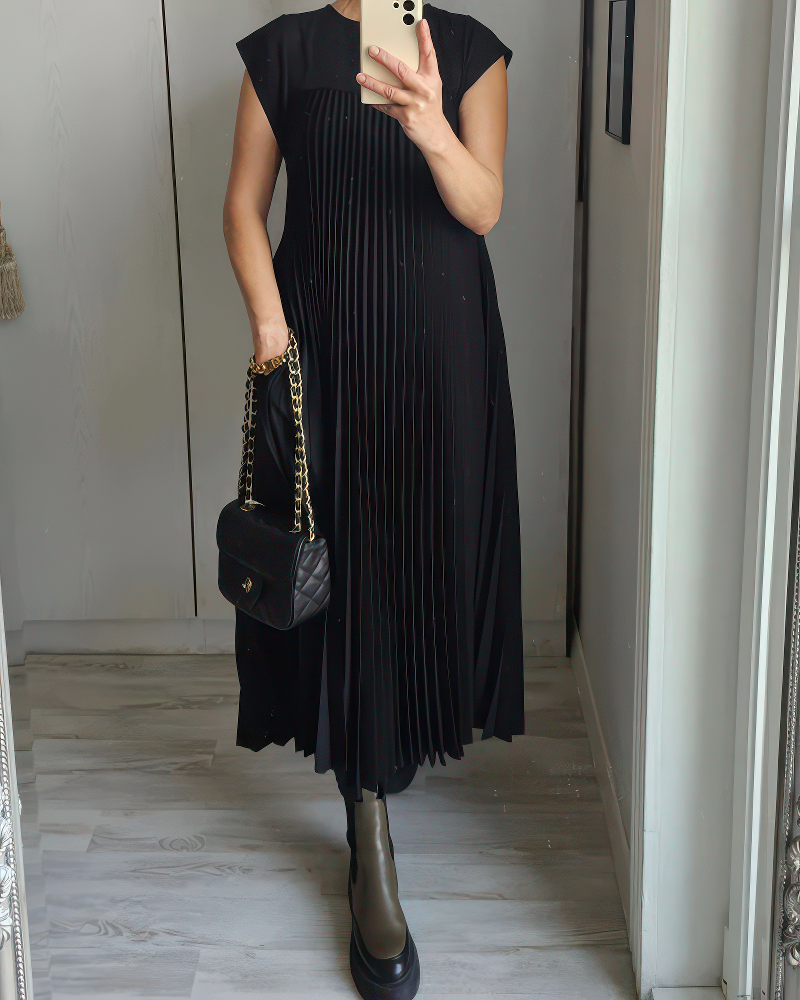 Laurine – Elegantes langes Kleid im klassischen Stil