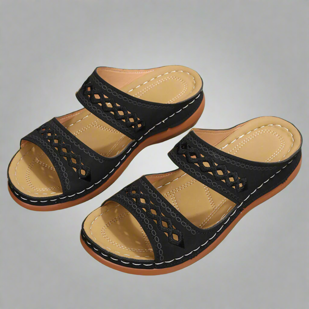 Delina | Premium Orthopädische Damen-Sandalen für bequemen Sommer