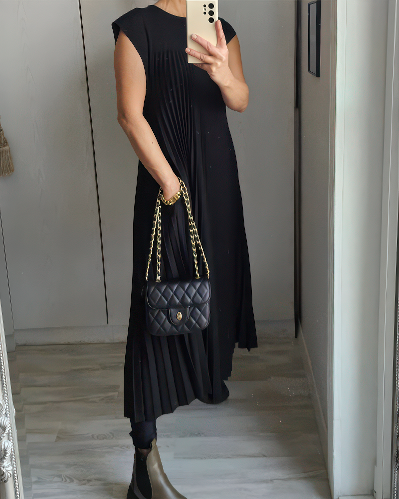 Laurine – Elegantes langes Kleid im klassischen Stil
