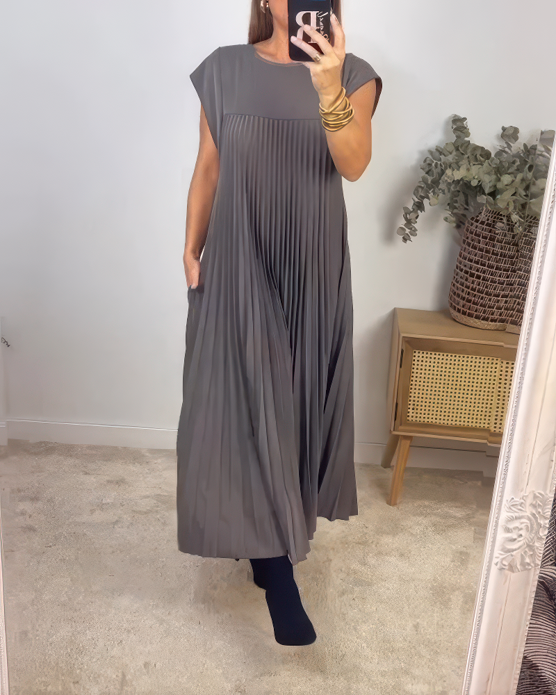 Laurine – Elegantes langes Kleid im klassischen Stil