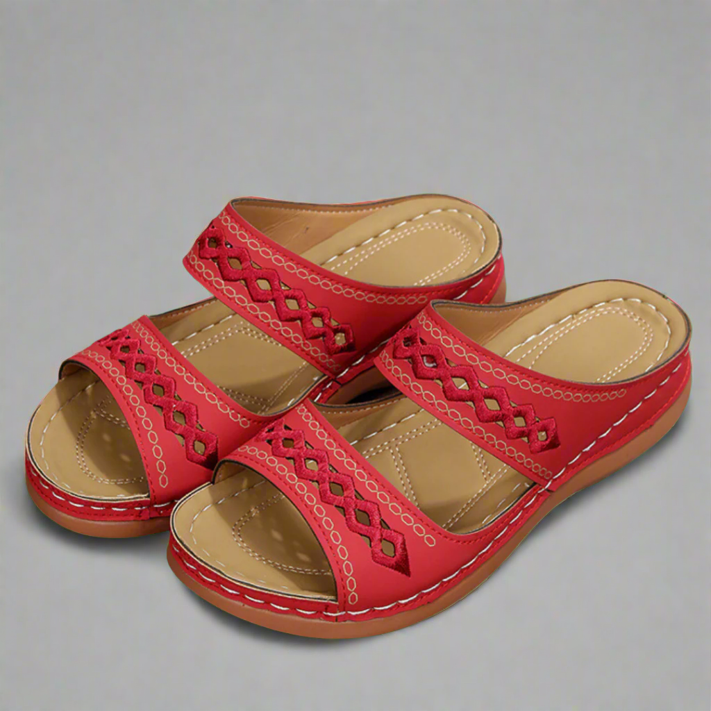 Delina | Premium Orthopädische Damen-Sandalen für bequemen Sommer