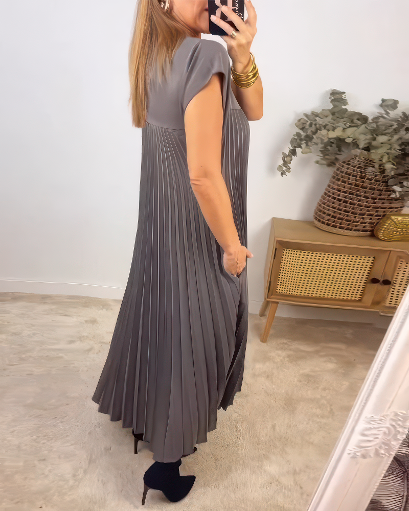 Laurine – Elegantes langes Kleid im klassischen Stil
