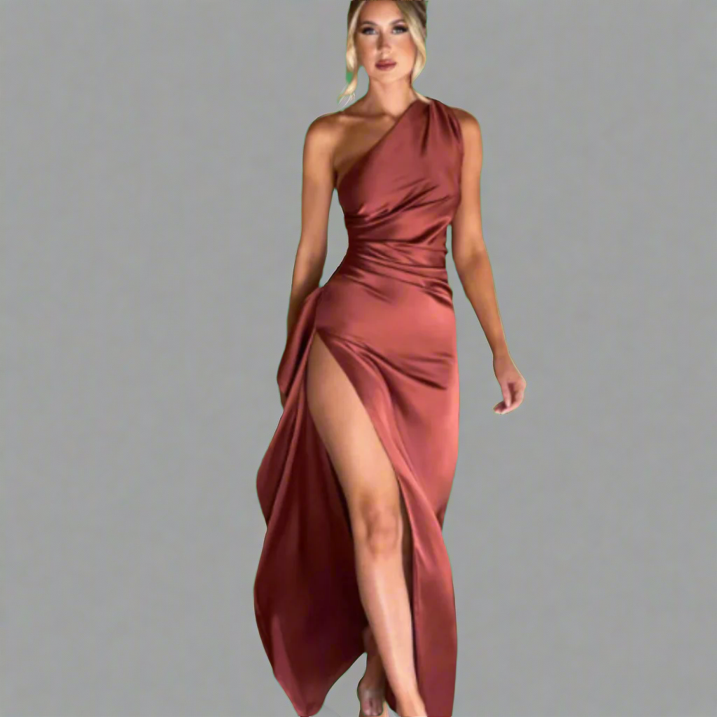 Steffi | Elegantes Maxikleid aus Premiumstoff