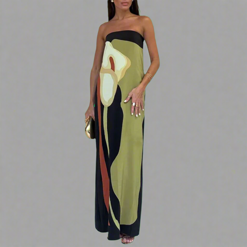Judith | Glänzendes Kleid aus Premiumstoff