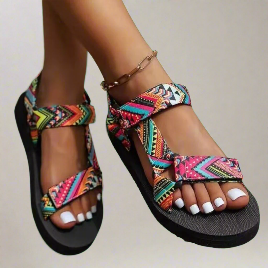 Heriberta | Vegane Hanf-Sandalen aus handgewebtem Naturmaterial