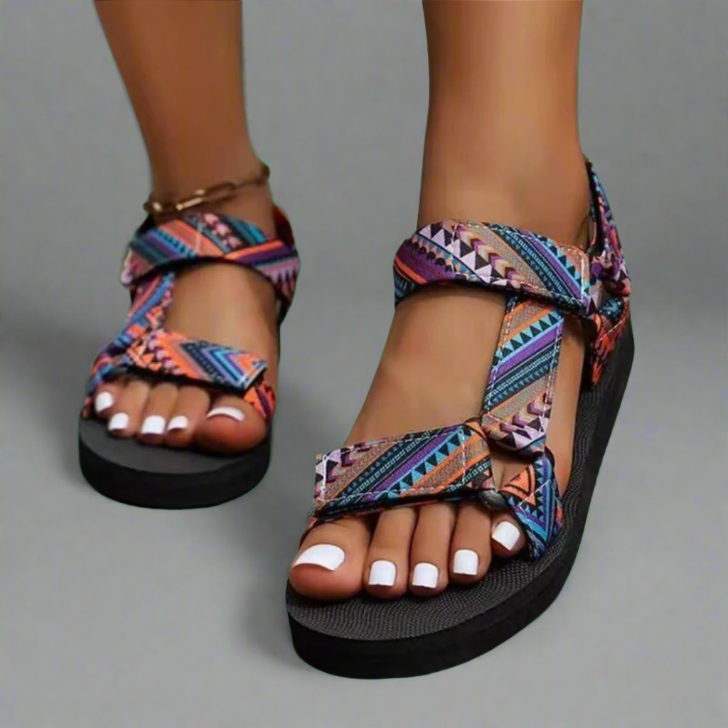 Heriberta | Vegane Hanf-Sandalen aus handgewebtem Naturmaterial