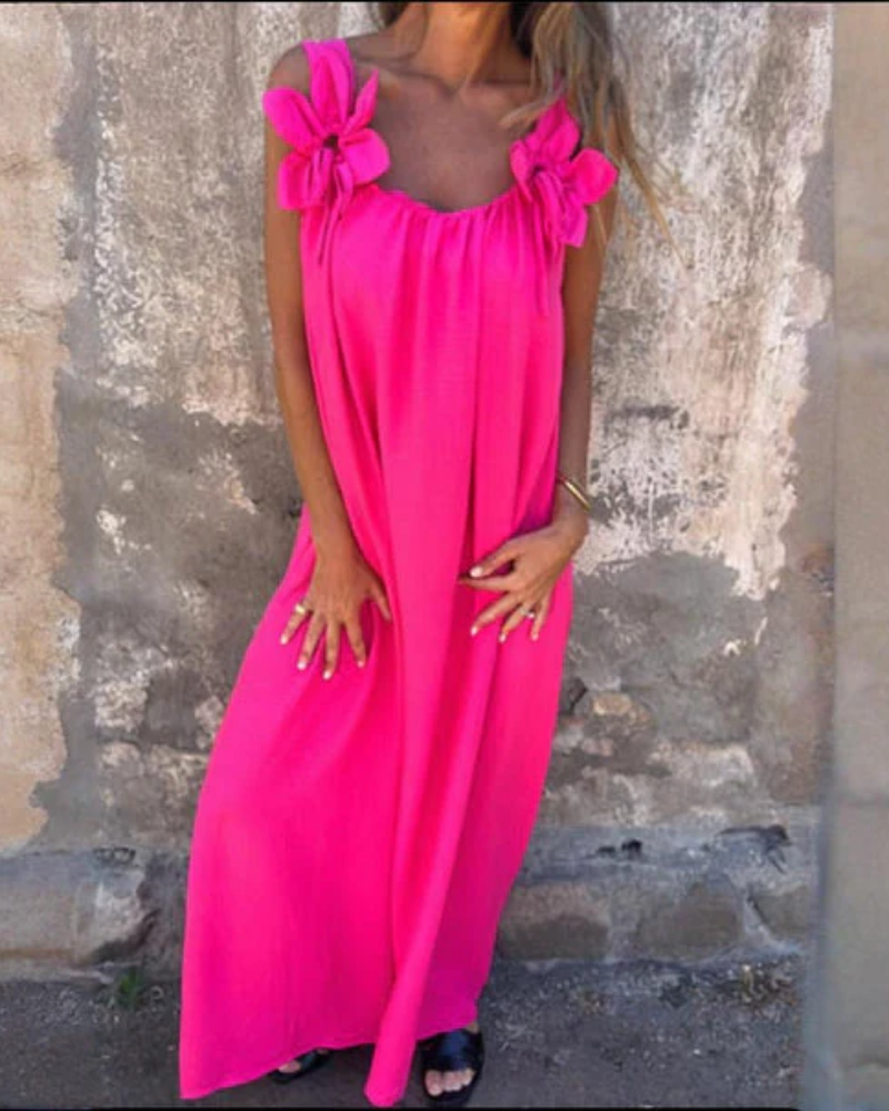 BLUMA | GEBLÜMTES MAXIKLEID
