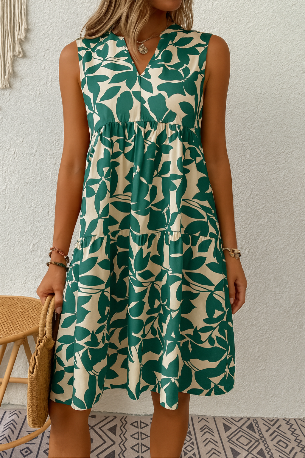 Tessa - Sommer Midi Kleid