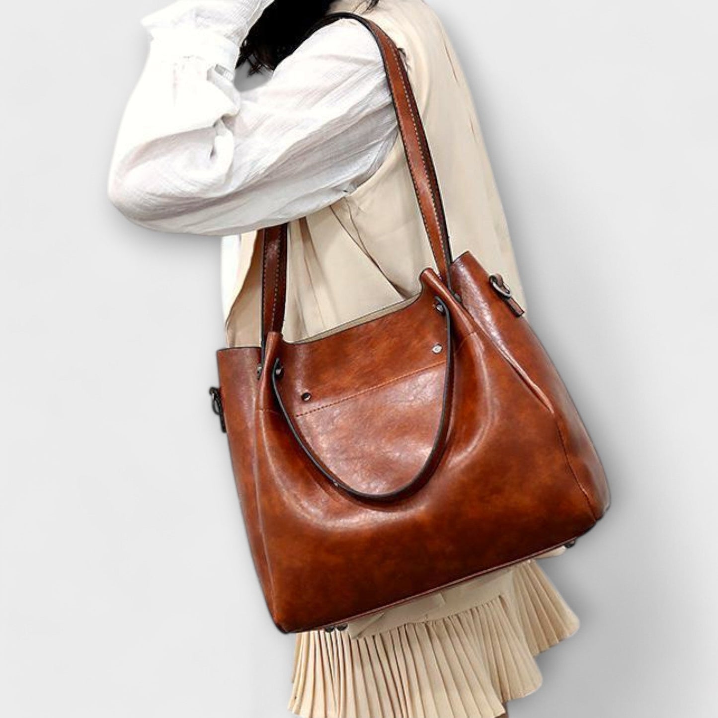 Léora. - 4-teiliges Vintage-Taschen-Set