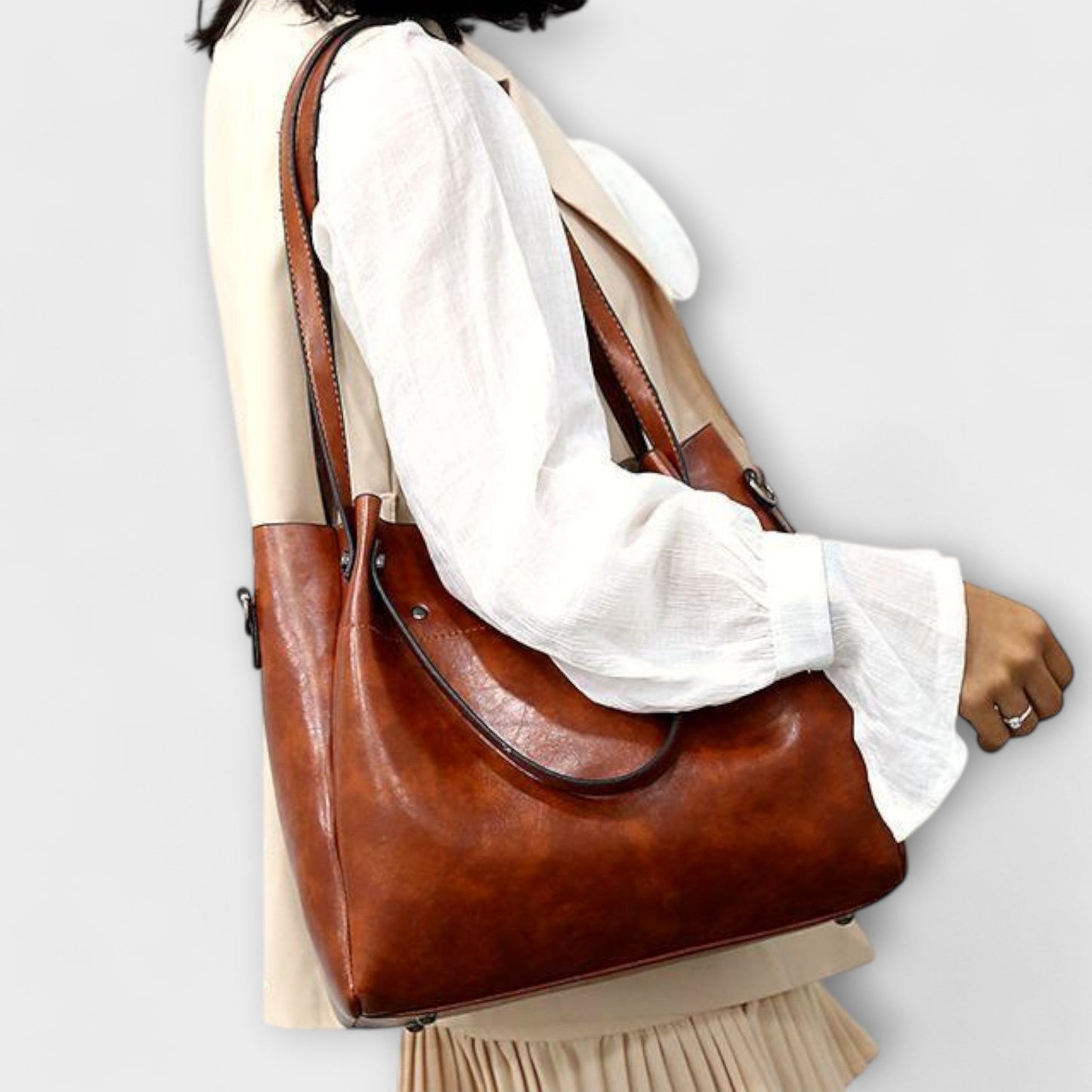 Léora. - 4-teiliges Vintage-Taschen-Set