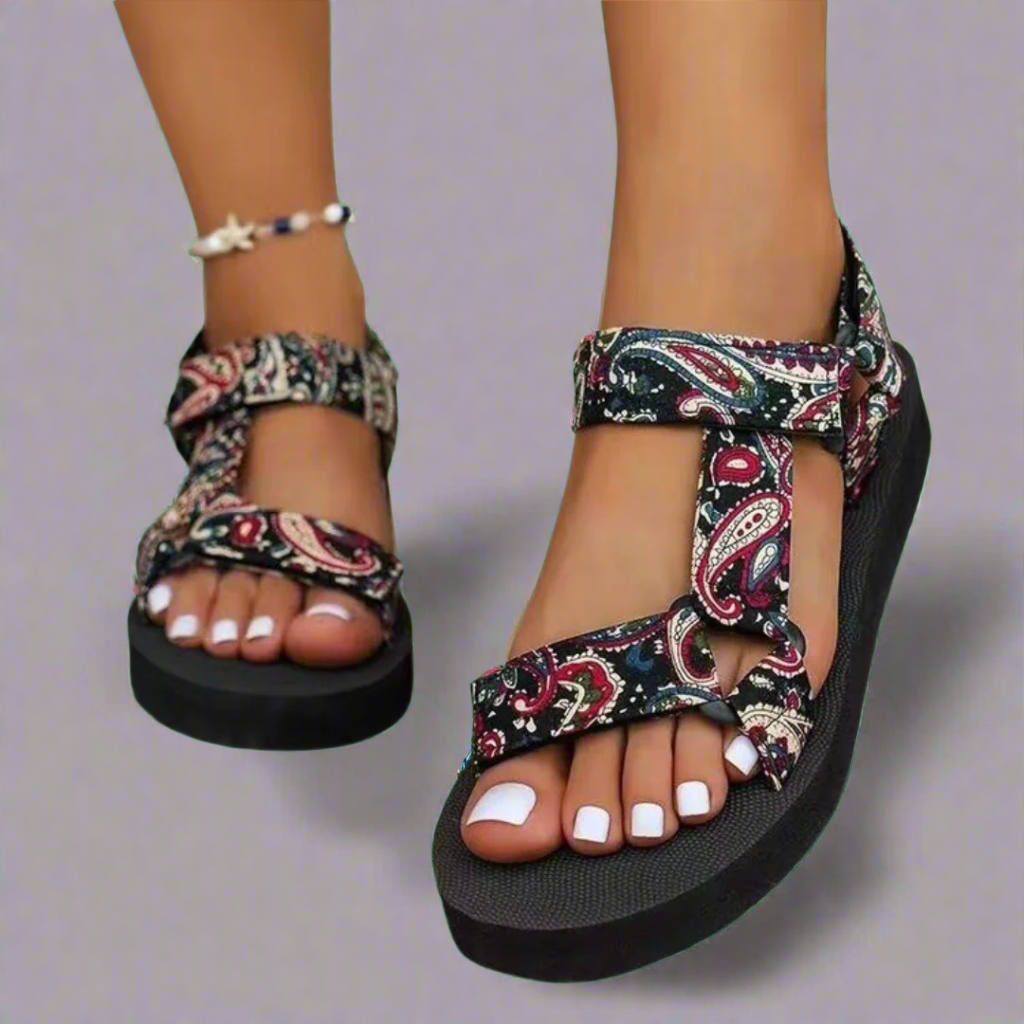Heriberta | Vegane Hanf-Sandalen aus handgewebtem Naturmaterial