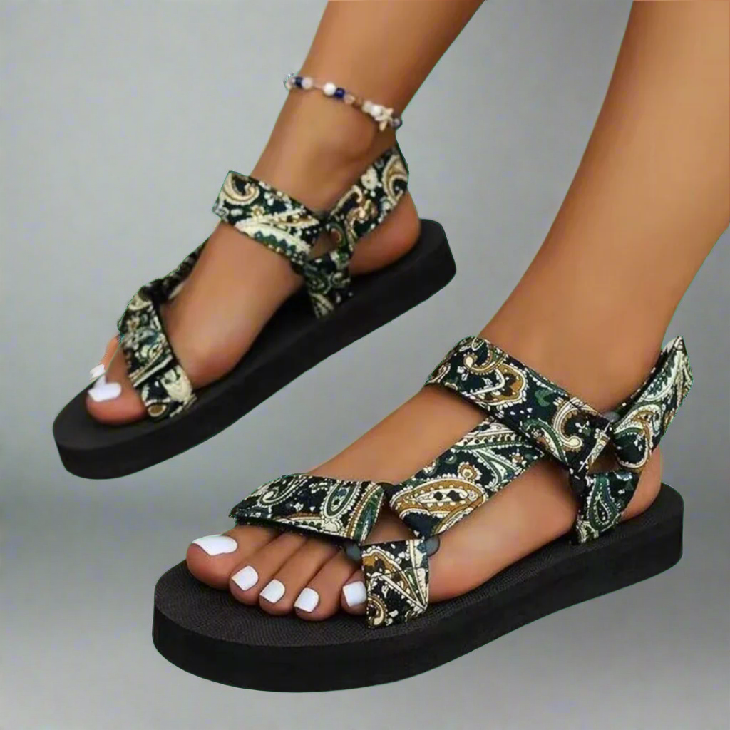 Heriberta | Vegane Hanf-Sandalen aus handgewebtem Naturmaterial