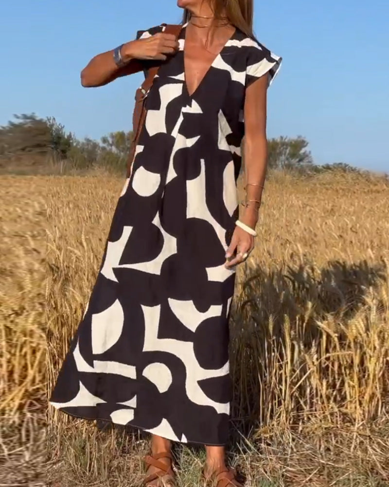 KIANA™ - KLEID MIT V-AUSSCHNITT