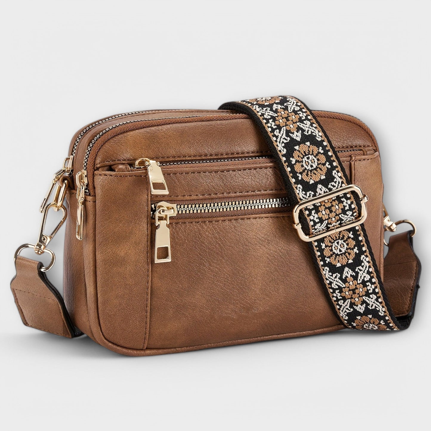 Léora. - Crossbody Tasche aus veganem Leder