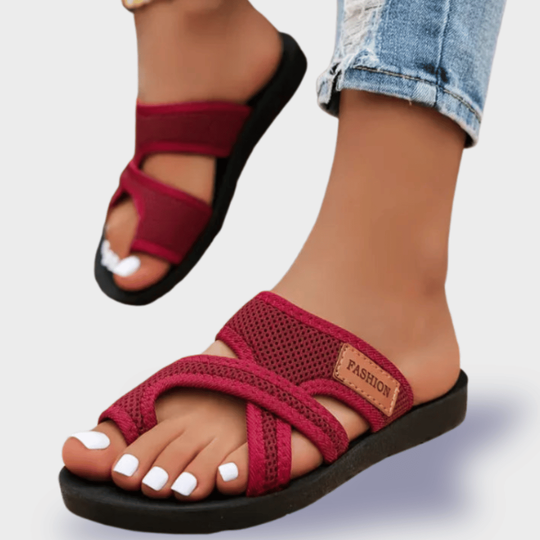 Greta | Atmungsaktive Mesh-Sandalen in Premiumqualität