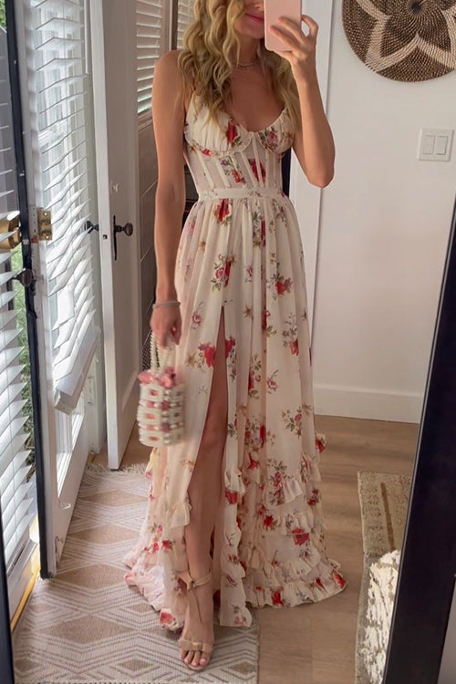 SARAH | LANGES BLUMENKLEID