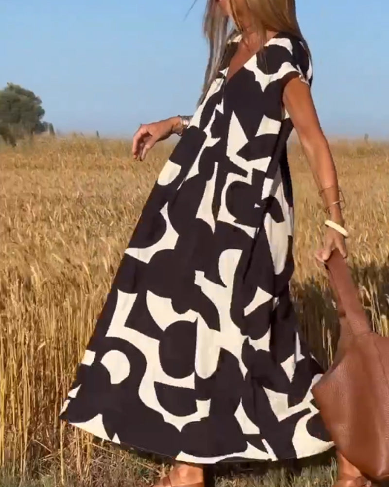 KIANA™ - KLEID MIT V-AUSSCHNITT