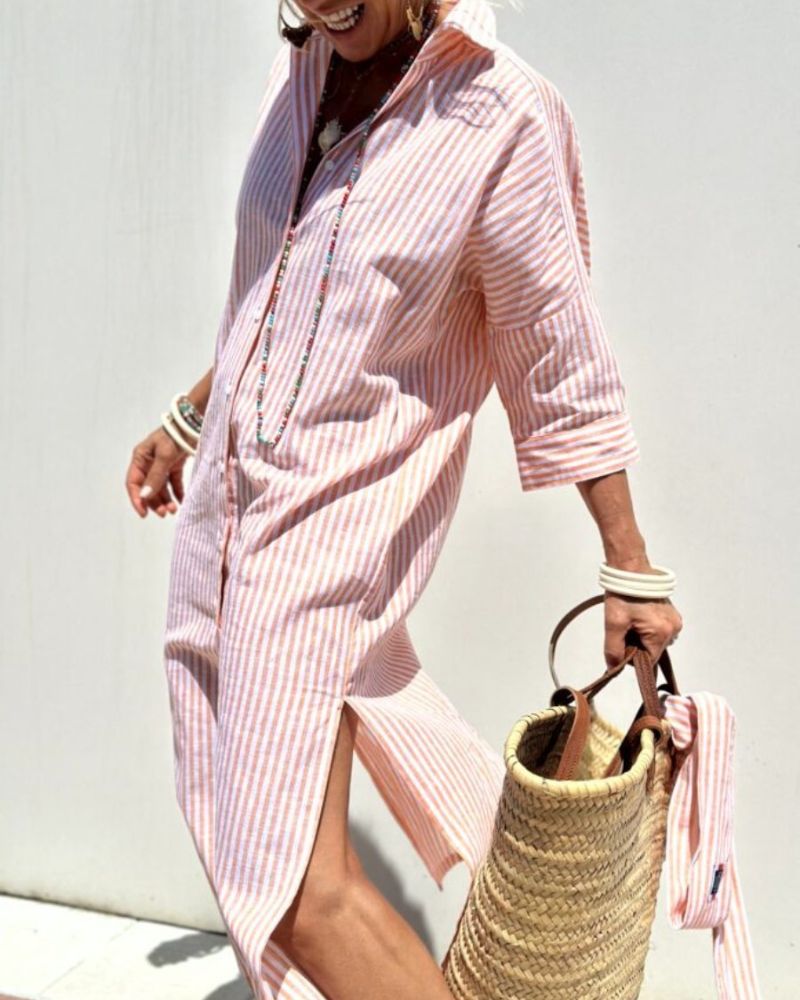 OLIVIA | GESTREIFTES SOMMERKLEID