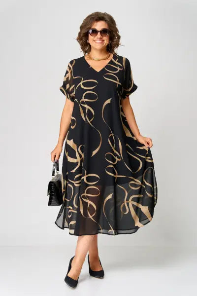 Hannah Chiffonkleid | Bequem und atmungsaktiv