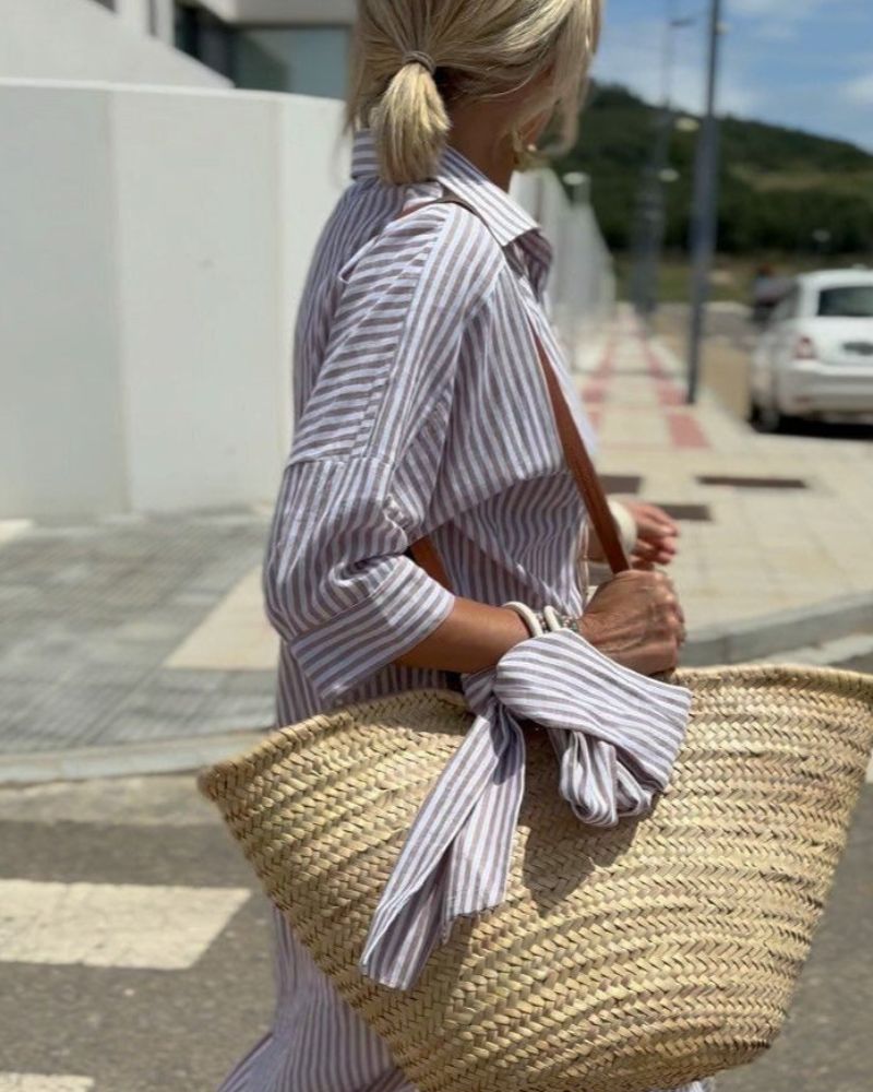 OLIVIA | GESTREIFTES SOMMERKLEID