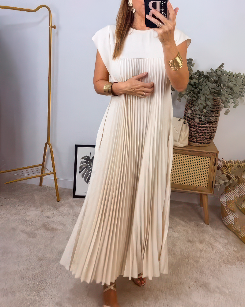 Laurine – Elegantes langes Kleid im klassischen Stil