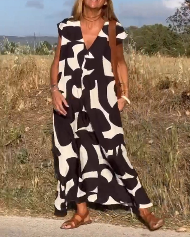 KIANA™ - KLEID MIT V-AUSSCHNITT
