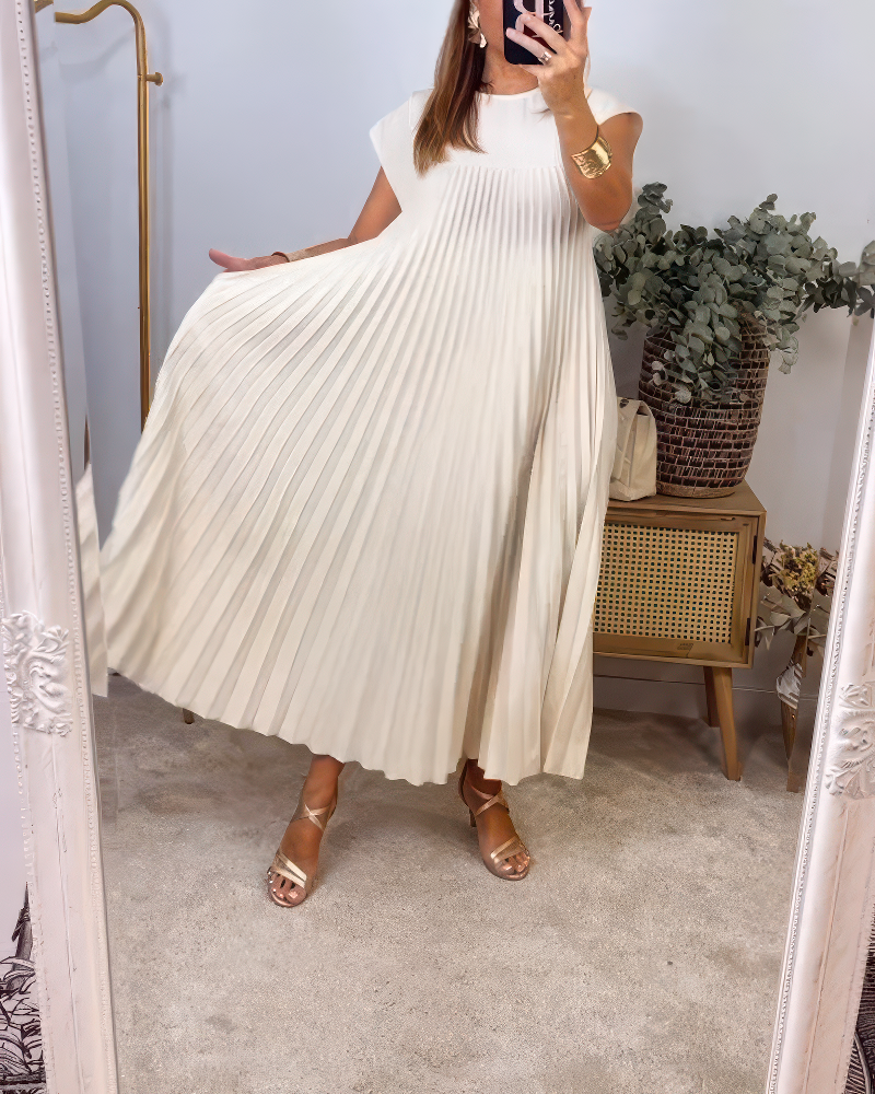 Laurine – Elegantes langes Kleid im klassischen Stil