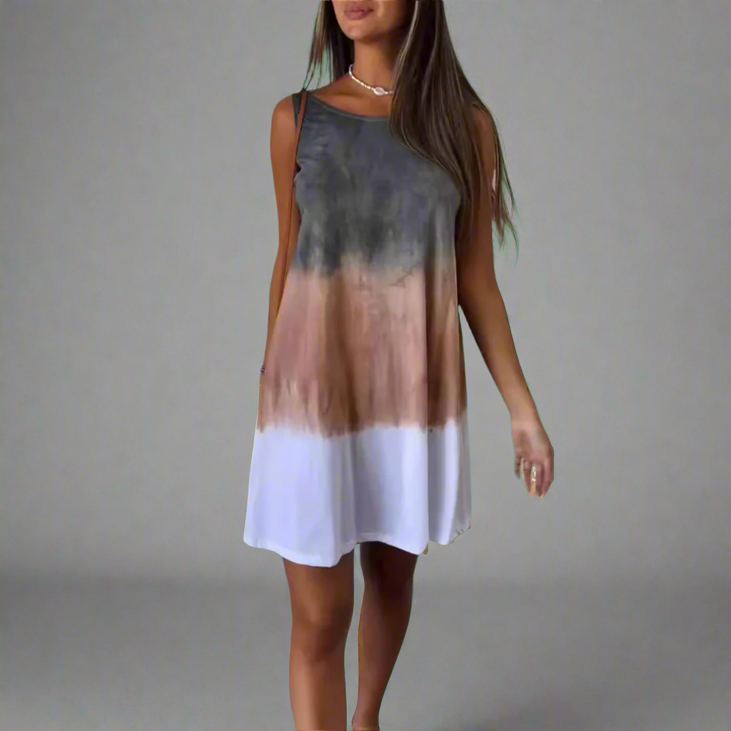 Josina | Stylisches Minikleid mit Farbverlauf