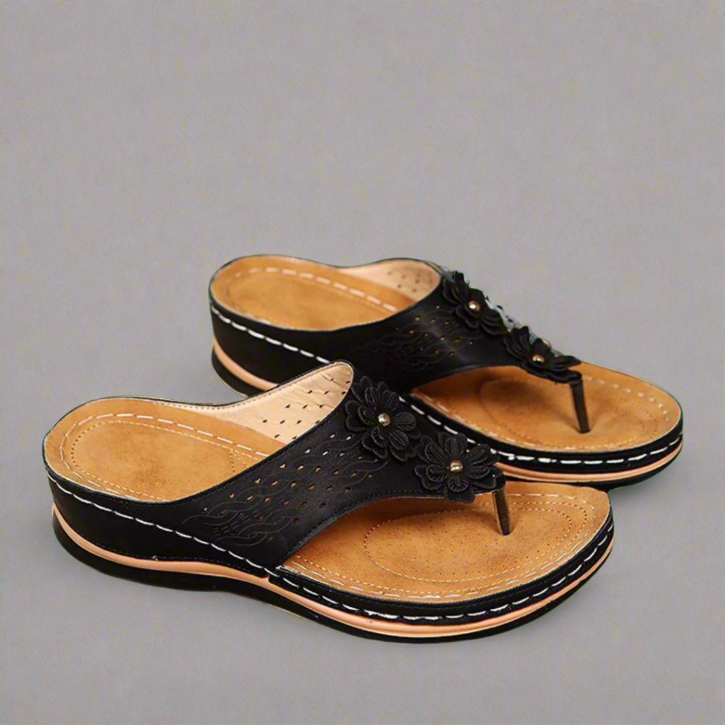 Ursaline | Orthopädische Retro-Sandalen