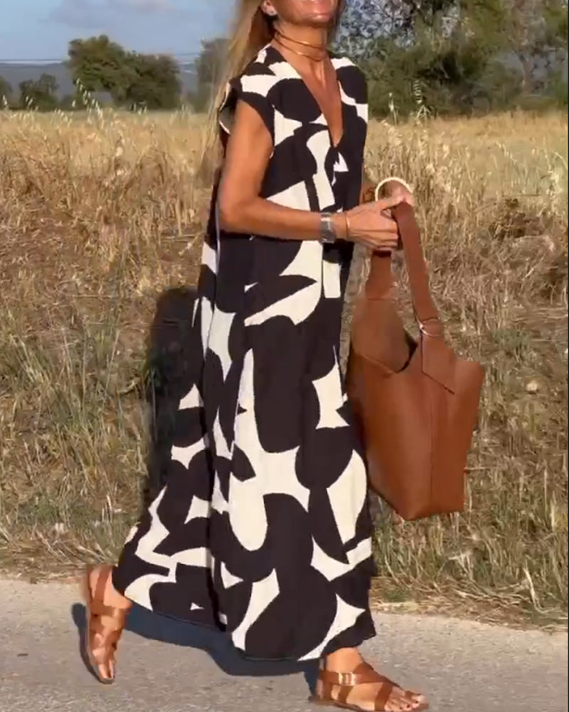 KIANA™ - KLEID MIT V-AUSSCHNITT