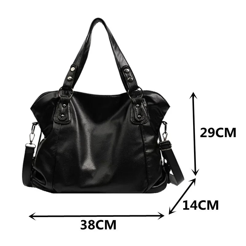 Léora. - Elegante Hobo-Schultertasche