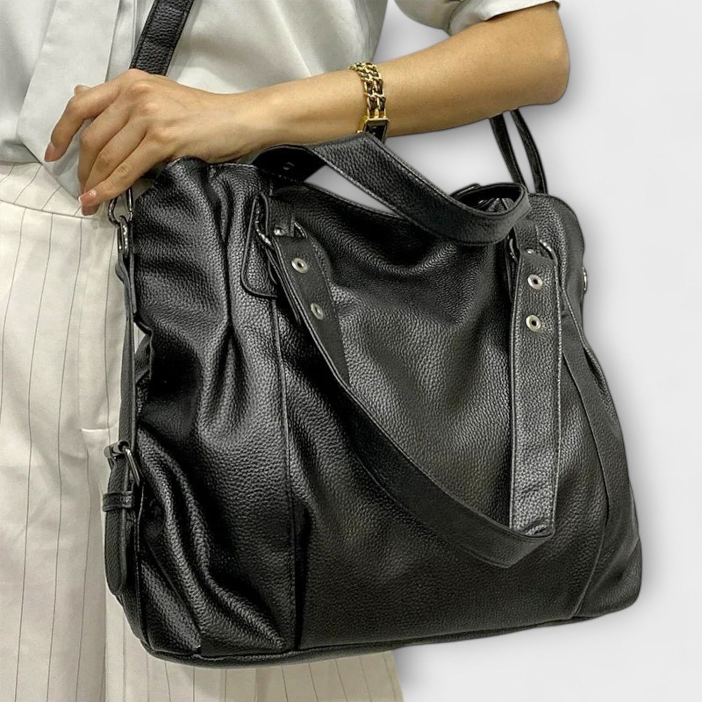 Léora. - Elegante Hobo-Schultertasche