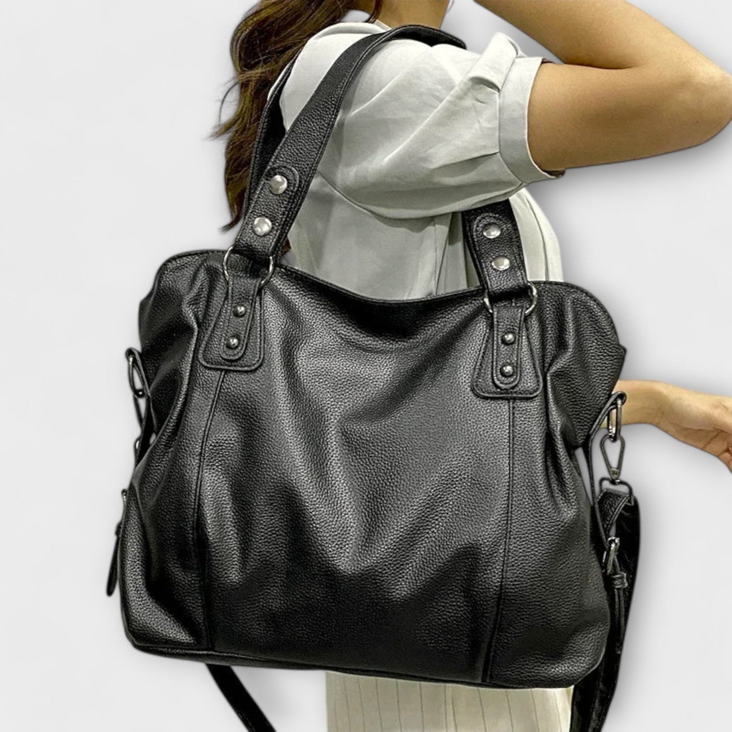 Léora. - Elegante Hobo-Schultertasche