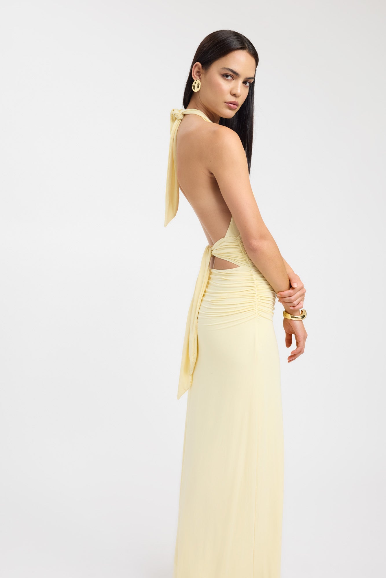 Sariah | Elegantes Halter-Maxikleid