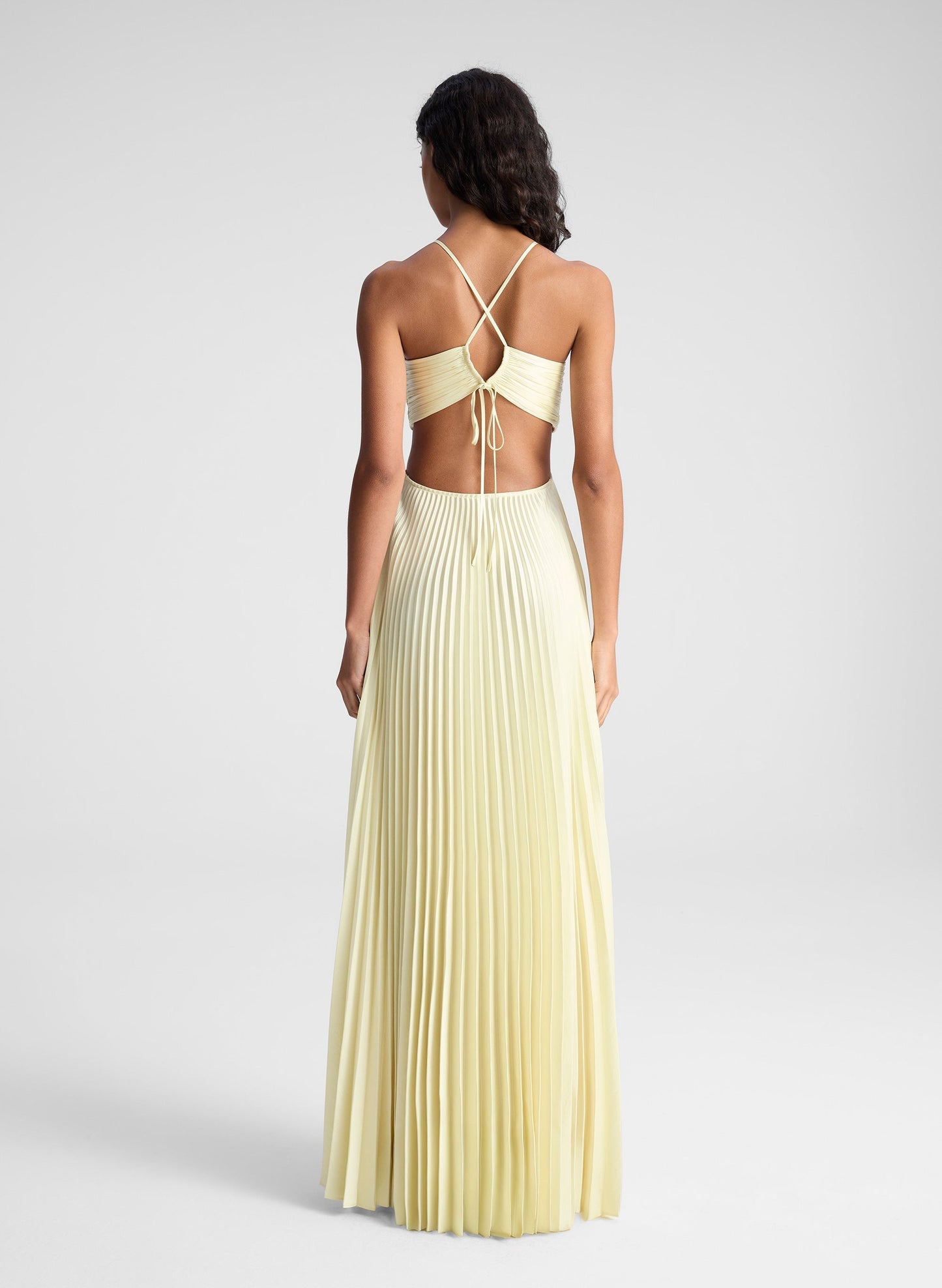 Gaby | Faltendes Sonnenaufgangs-Kleid
