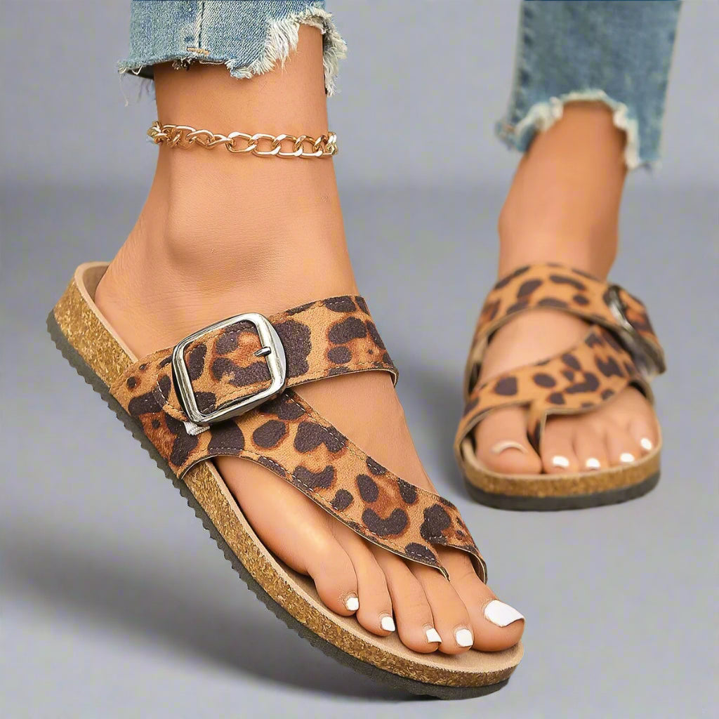 Josepha | Bequeme Lederslipper aus hochwertigem Material für den Sommer