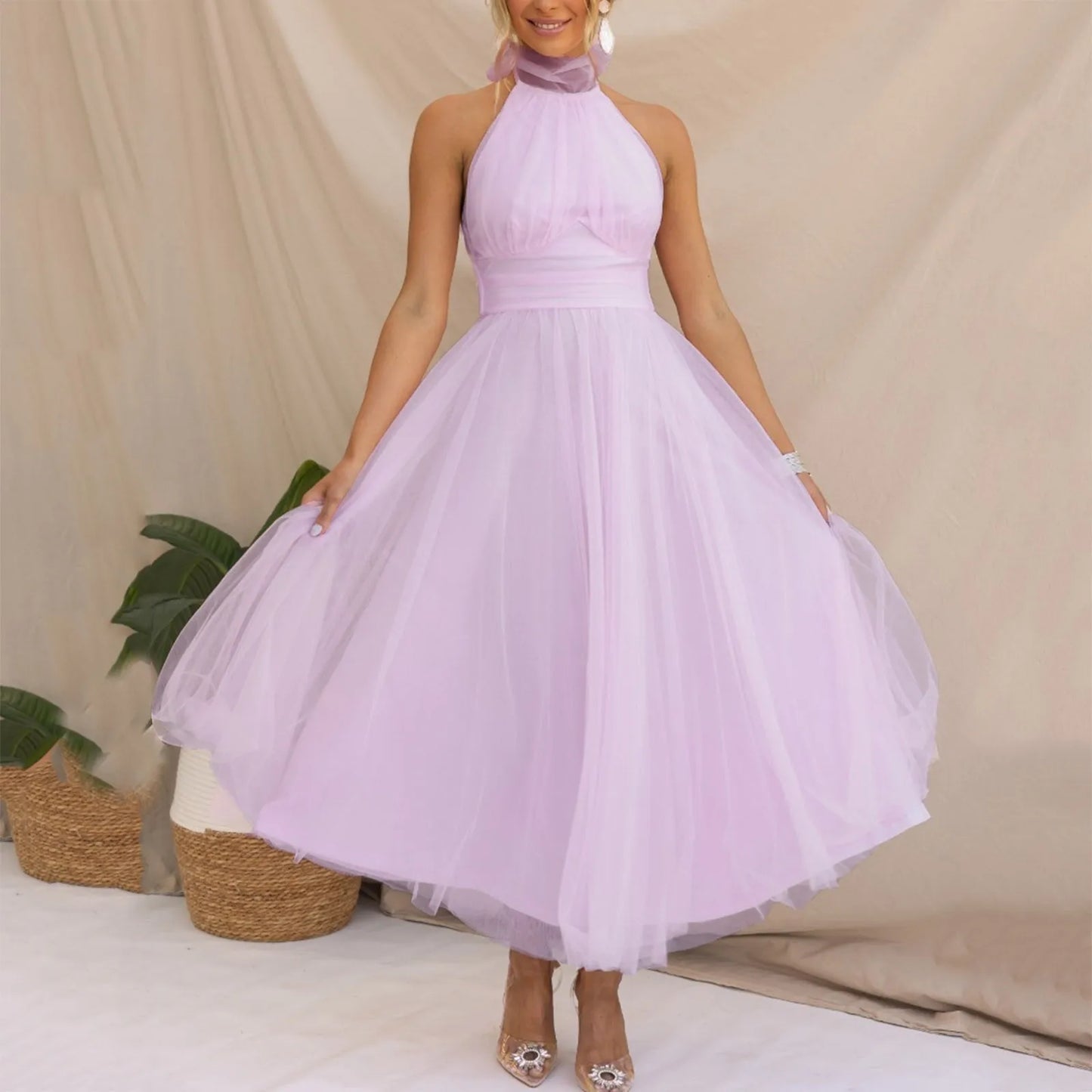 LIZ | ELEGANTES ÄRMELLOSES KLEID