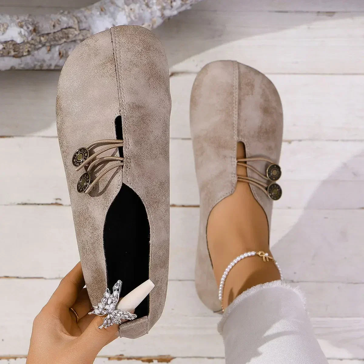 Diana | Wildleder Loafer