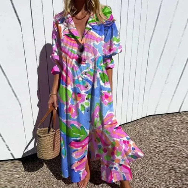 ROMY | FARBENFROHES KLEID