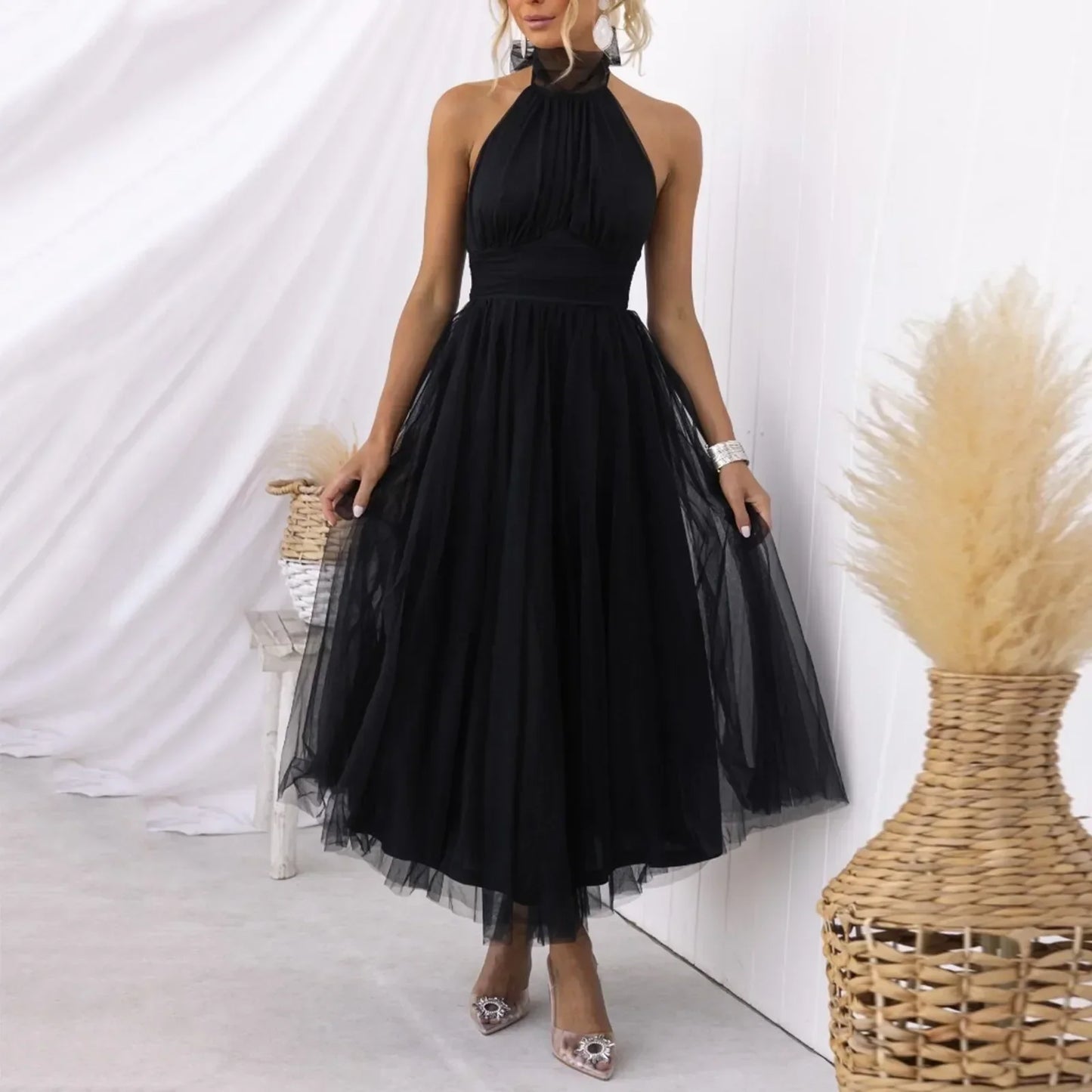 LIZ | ELEGANTES ÄRMELLOSES KLEID