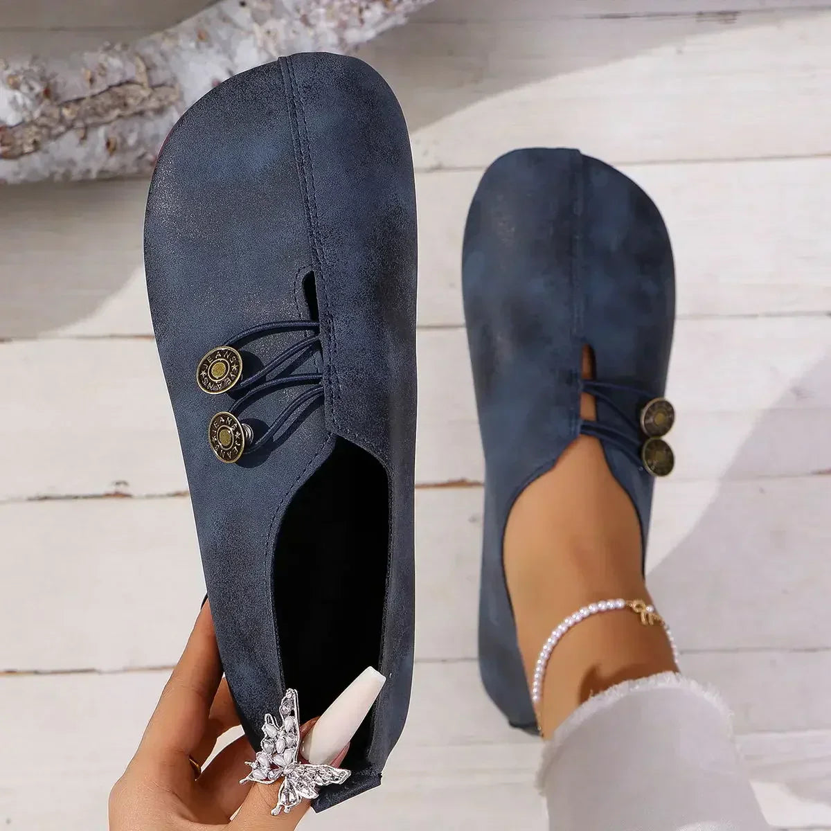Diana | Wildleder Loafer