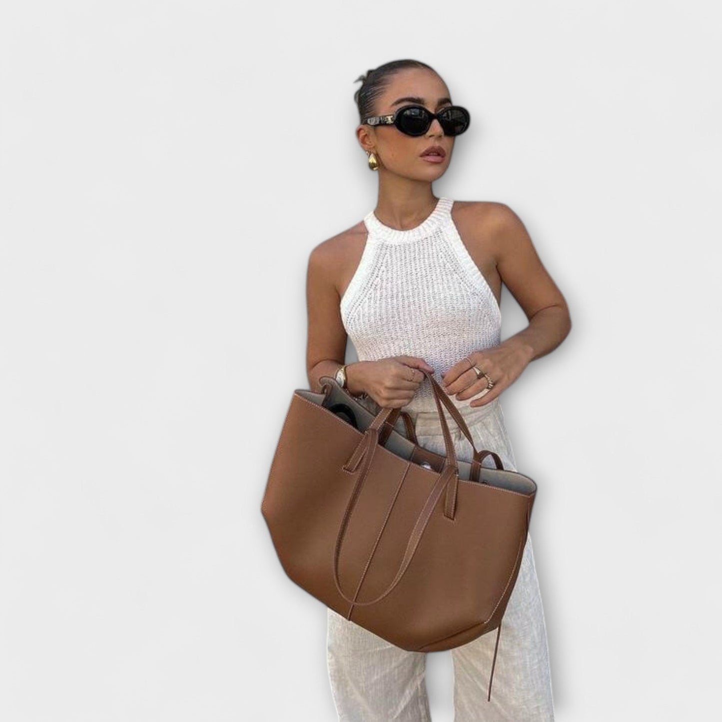 Léora. – Vintage Tote Bag