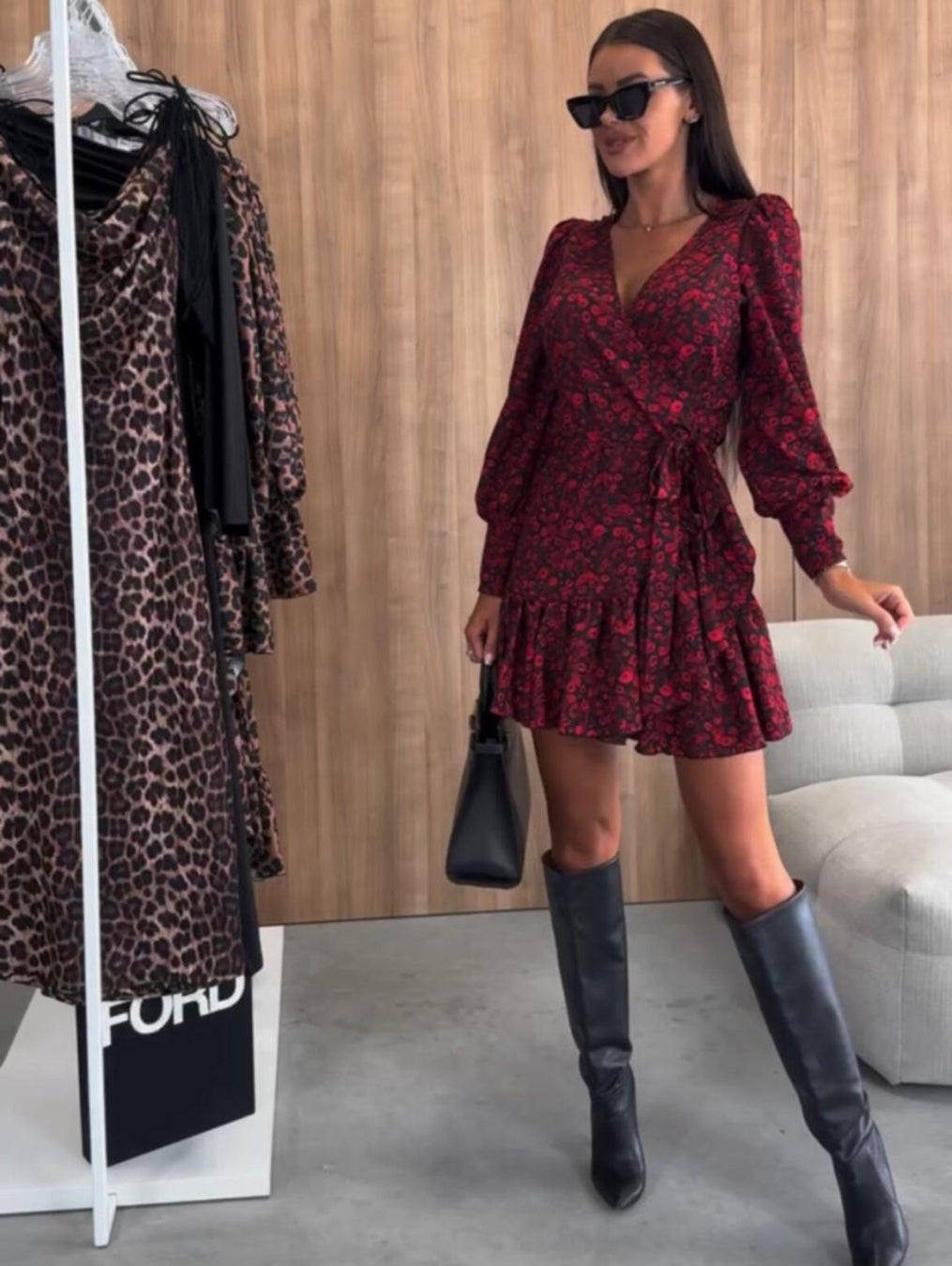 Elvissa - Floral Mini Kleid