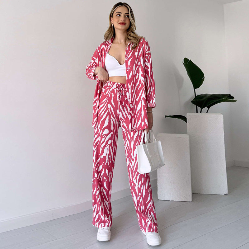 Sybille – Luxuriöses Set aus Oberteil und Hose