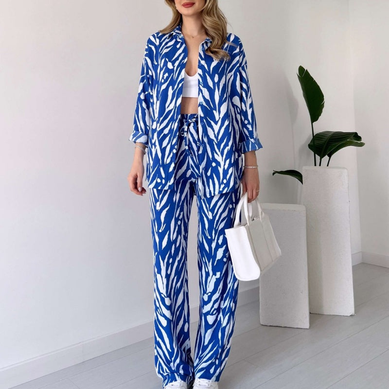 Sybille – Luxuriöses Set aus Oberteil und Hose