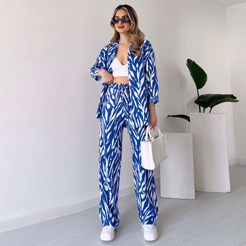 Sybille – Luxuriöses Set aus Oberteil und Hose