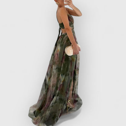 SELINA | MAXIKLEID MIT BLUMENPRINT