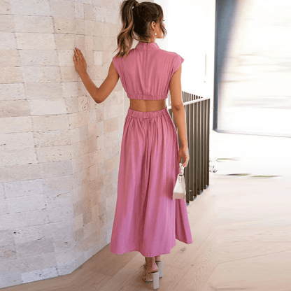 Blaise - Elegante lange Kleid für einen zeitlosen Chic