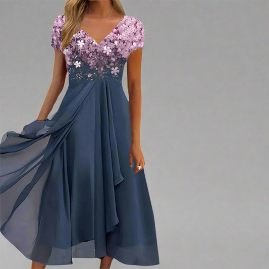 Lieselotte | Premium Spitzenkleid mit floraler Eleganz