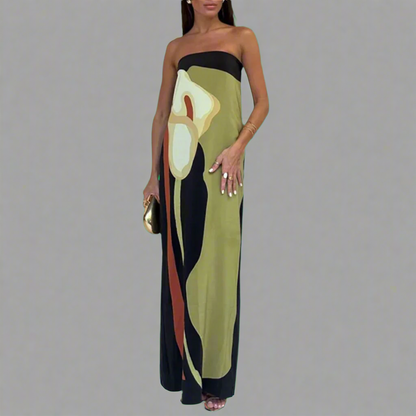 Judith | Glänzendes Kleid aus Premiumstoff